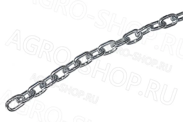 Цепь якорная 8х26 оцинкованная (10м) (К)