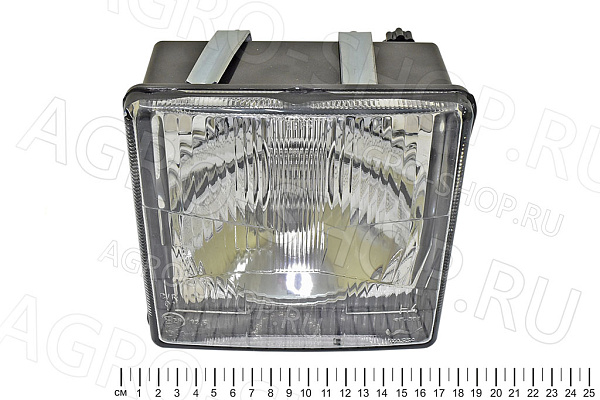 Фара ФГ-308-04 квадратная (дальн+ближн) Н4 60/55W 12В МТЗ, Комбайны Ростсельмаш 