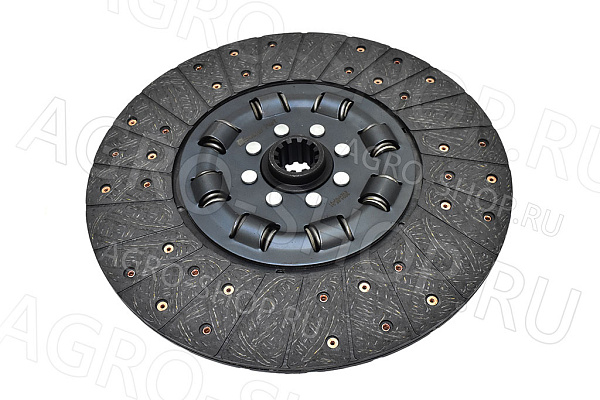 Диск сцепления 85-1601130-01 #211 ведомый резиновый демфер, безасбестовая накладка МТЗ-80/82/952/1221 (Master Part)