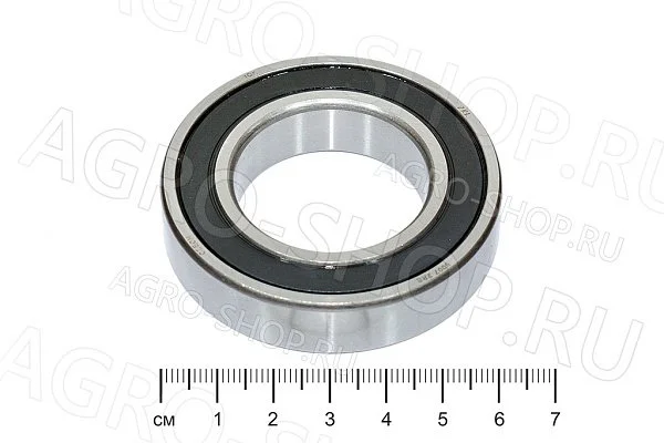 Подшипник 180107 / 6007-2RS (35х62х14) (ZKL) 