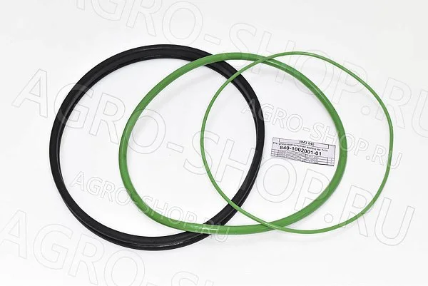 РК 840-1002001-01(СМ) уплотнительных колец гильзы (на 1гильзу) СИЛИКОН ЯМЗ-840