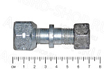 Шпилька 887А-3103016-31 (М16х1,5) с гайками, левая резьба 2ПТС-4 