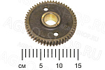 Шестерня 240-1006240-Б промежуточная с втулкой н/о угол наклона 15° зуб=53 Д-245 Евро-3,4 (ММЗ)