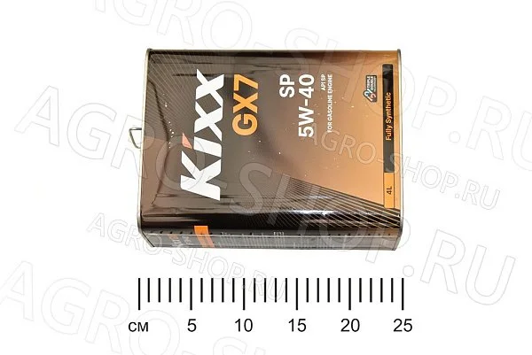 Масло моторное Kixx GX7 5w40 SP синтетическое 4л Kixx