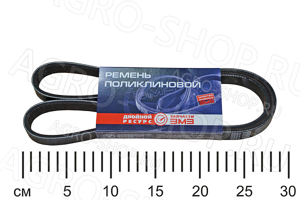 Ремень 6РК1220 (406.1308020-11) агрегатов без ГУР ЗМЗ-406 Rubena