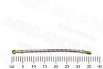 Маслопровод 240-3509150 компрессора L=352мм мет. оплетка Д-243/245 (Master Part)