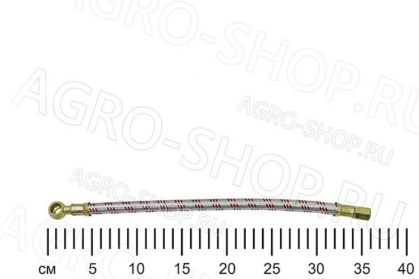 Маслопровод 240-3509150 компрессора L=352мм мет. оплетка Д-243/245 (Master Part)