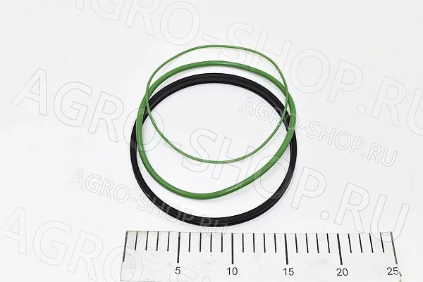РК 840-1002001-01(СМ) уплотнительных колец гильзы (на 1гильзу) СИЛИКОН ЯМЗ-840