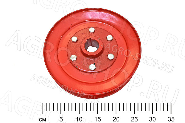 Шкив ГВР 00.080 ведущий под шпонку ГВР-6Р (Бежецк) 