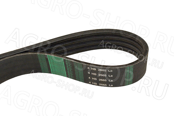 Ремень 4НВ-2665 La (6201264) вала привода гидронасоса ГСТ Дон-680, Дон-1500Б (TOYOPOWER) 