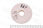 Круг 125х20х32 (зерно-25 F60 K/L) 25А белый шлифовальный 