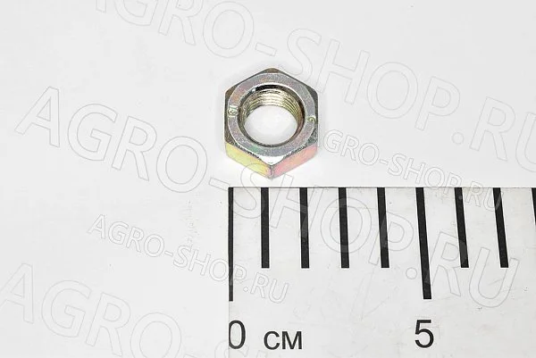 Гайка 16 шестигранная головка стандартный Шаг 2,0 ГОСТ 5915-70 ОЦ кл.пр. 8,0 Беларусь