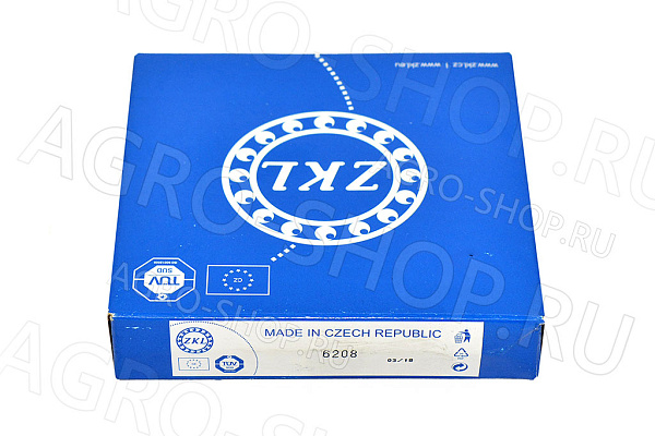Подшипник 208 / 6208 (40х80х18) (ZKL) 