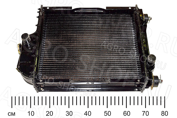 Радиатор водяной 70У-1301010-01 4-х рядный (алюминевый с медными пластинами) МТЗ-80/82 К