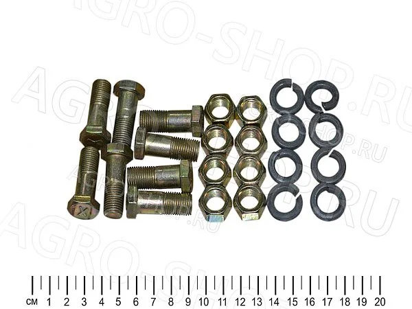 Болт 3308-2200800 карданный в сборе (8шт) ГАЗ-53,3307 ГАЗ