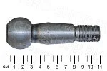Палец 120-3003032 поперечной рулевой тяги (с резьбой) ЗИЛ-130 