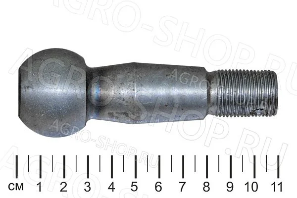 Палец 120-3003032 поперечной рулевой тяги (с резьбой) ЗИЛ-130 
