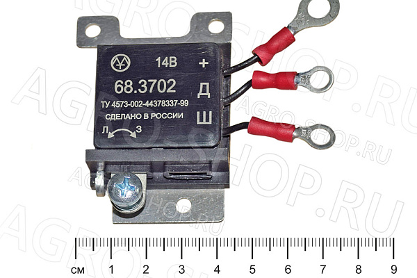 Регулятор напряжения 68.3702 / 2402.3702 / С 111 / 7302.3702  12В  