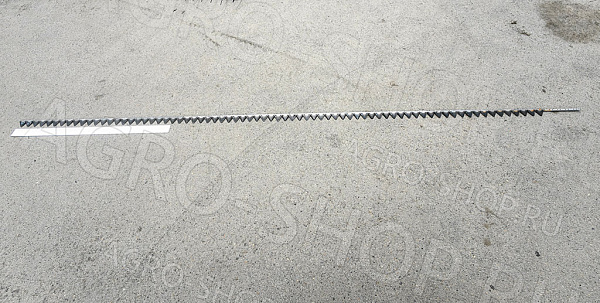 Полоса КЗР 1507504-01 ножевая (L=592см.) в сборе с сегментами ЖЗК 