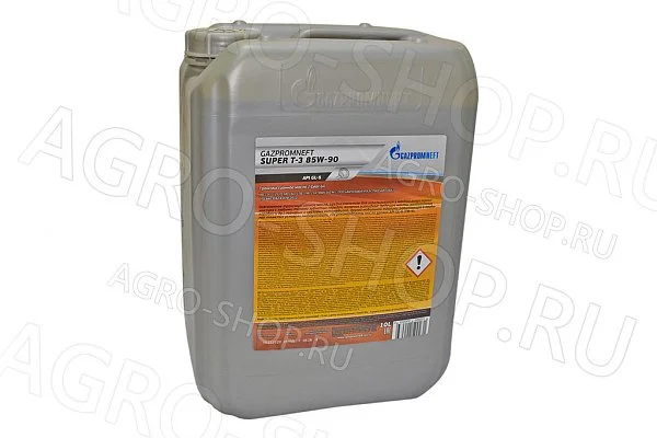 Масло трансмиссионное Super T-3 85w90 10л Газпромнефть