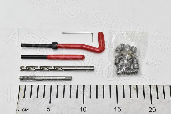 Набор для восстановления резьбы М8х1,25 (25пр) Thorvik (TRIS8125)