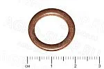 Шайба 14х20х1,5 (медь)  