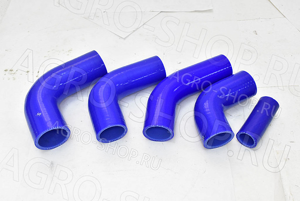 Патрубки 3302-1303000-03 радиатора (5шт) Газель, ЗМЗ-405 Евро-3 