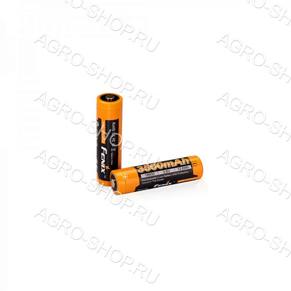 Аккумулятор 18650 Fenix 3500U mAh с разъемом для USB