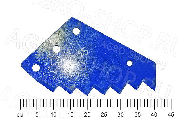 Нож  (синий) кормосмесителя КИС-8 Ростов