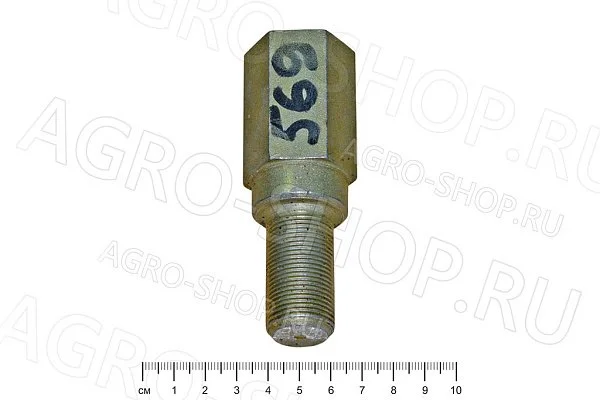 Болт 2822-3104037-01 специальный (футорка) задней проставки МТЗ-2522/3022 (ВЗТЗЧ)