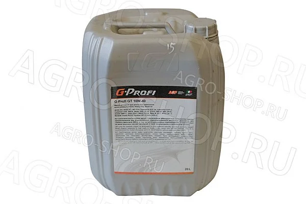 Масло моторное G-Profi GT 10w40 CI-4 синтетическое 20л G-ENERGY