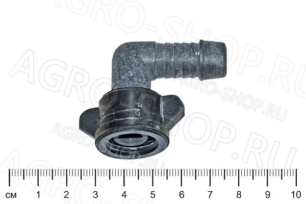 Отвод ТТ33413/31475  d12 раструб, гайка d18х150 мм TECHNOMA 