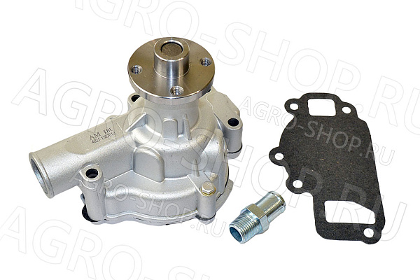 Насос водяной Л.4021-1307010 под ГУР с прокладкой ГАЗ-2410,УАЗ ЗМЗ-4104,4021 ГАЗ