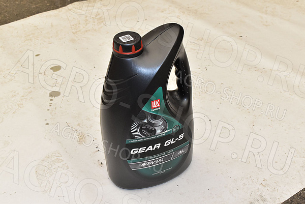 Масло трансмиссионное ТМ-5 GEAR 80w90 GL-5 4л Лукойл