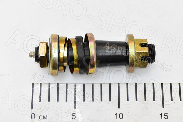 Палец 102-3405103-S гидроцилиндра Ц50 в сборе d=28мм, L=132мм  (Master Part)