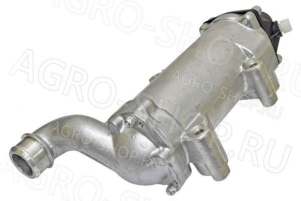 Теплообменник 7601-1013600-03 (круглый) трубчатый с патрубком ЯМЗ-236 Автодизель ПАО