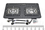 Фара LED FG308-RT-SET-LED прямоуг (2 фары ближ+дальн+ДХО+повор на рамке) 12В МТЗ АвтоЭлектрика