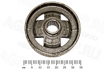 Шкив 77.38.146-5 остановочного тормоза (со шлицами, чугун) ДТ-75 
