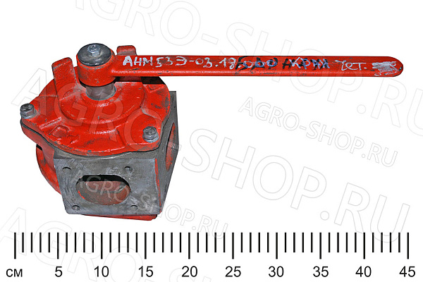 Кран четырехходовой АНМ-53Э.03.18.000   