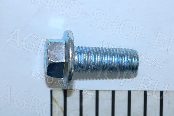 Болт 16х40 шестигранная головка с фланцем и насечкой Шаг 2,0 ГОСТ 6921 кл.пр. 10,9 