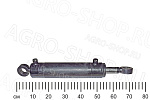 Гидроцилиндр 80.40х320 (620) (ЕДЦГ 80.40х200-02) подъём ковша проушина-проушина БЕЗ ШС (Омскгидропривод)