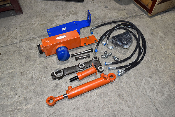 Комплект переоборудования рулевого управления под насос-дозатор (с насосом) ЮМЗ 