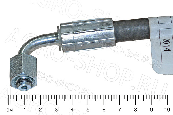 РВД 8.Б1.А6.610(90) L=0,61м (Штуцер М14х1,5) (DKOL М14х1,5 гайка 17) 90* 1SN Акрос 