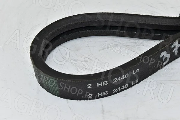 Ремень 2НВ-2440 La привода ускоряющего барабана КЗС-1420, КЗС-1624 (TOYOPOWER) 