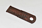 Нож 51582.10 соломоизмельчителя, зубчатый (173х50х4, d=20,1мм.)  