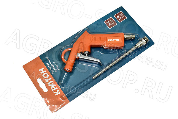 Пистолет продувочный ABG-03 сопло 150мм КРАТОН 