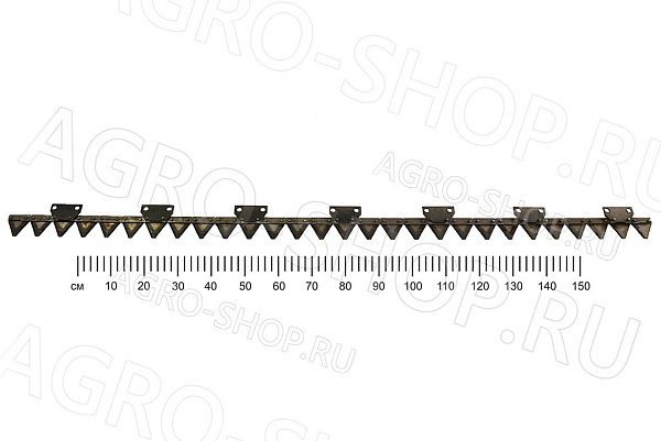 Нож КЗНМ 19А510А нижний беспальцевый аппарат (Н.066.02) сплошной КСФ-2,1 Кемерово