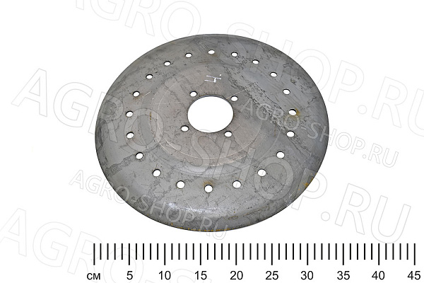 Диск средний ГВВ-6 10.00.001 рабочего колеса АЗАС под 4 отв. (Штамповка) ГВВ АЗАС