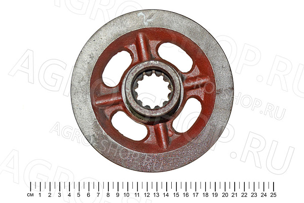 Шкив 240-1005131-Б1 коленвала 1 ручей, шлиц, d=160мм Д-243/245 (К)