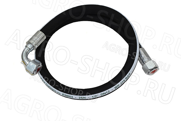РВД 12-28 L=1м (М22х1,5 гайка 27) (М22х1,5 гайка 27) 90* 2SN (FeatAgro) 
